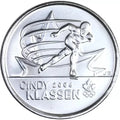 2009  Canada 25 Cents - Vancouver Olympics - Cindy Klassen - No Color   0
