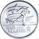 2009  Canada 25 Cents - Vancouver Olympics - Cindy Klassen - No Color   0