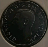 RARE MINT ERROR Die Chip In D And A Of CANADA 5 Cents 1945 AU - NumisFind