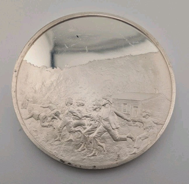 Sterling Silver Medal 31.5g - Snap The whip 1872 Winslow Homer - Proof finish0