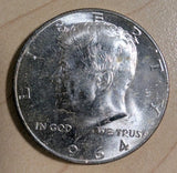 Heavily Toned! 50 Cents USA 1964 Half Dollar 90% Silver Coin UNC - End Of Roll2