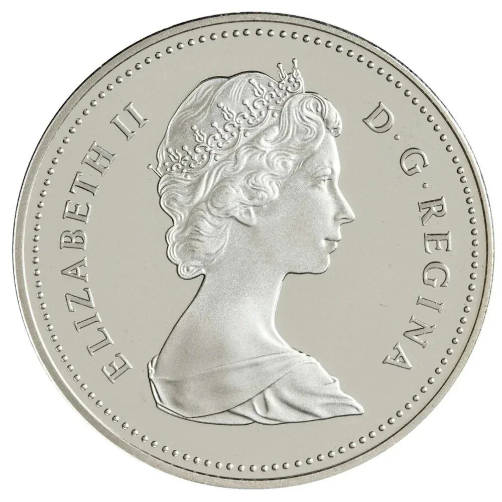 *** CANADA 1986 PROOF SILVER DOLLAR *** 1886 - 1986 VANCOUVER TRAIN *** - NumisFind