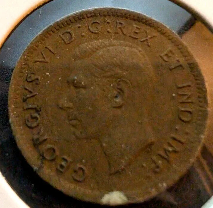 1938 Canada Small Cent Canadian 1 penny coin VERY NICE ! - NumisFind