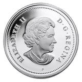 2004 Canada Celebration! 25 Cent Colourized "P" Mark Coin UNC & Sealed2