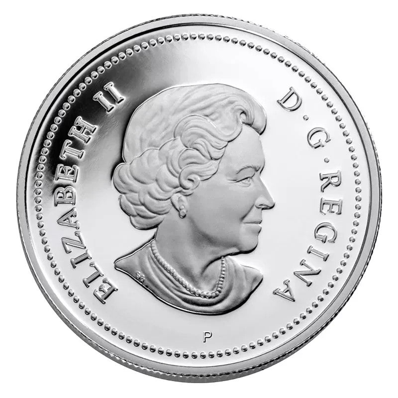 2004 Canada Celebration! 25 Cent Colourized "P" Mark Coin UNC & Sealed2