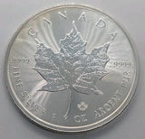 2020 Canada $5 Silver Maple Leaf Coin .9999 Pure 1 oz Fine Silver Bullion - NumisFind