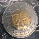 2012 Canada Toonie Proof Like Old Style No Security Two 2 Dollars coin - Sealed0