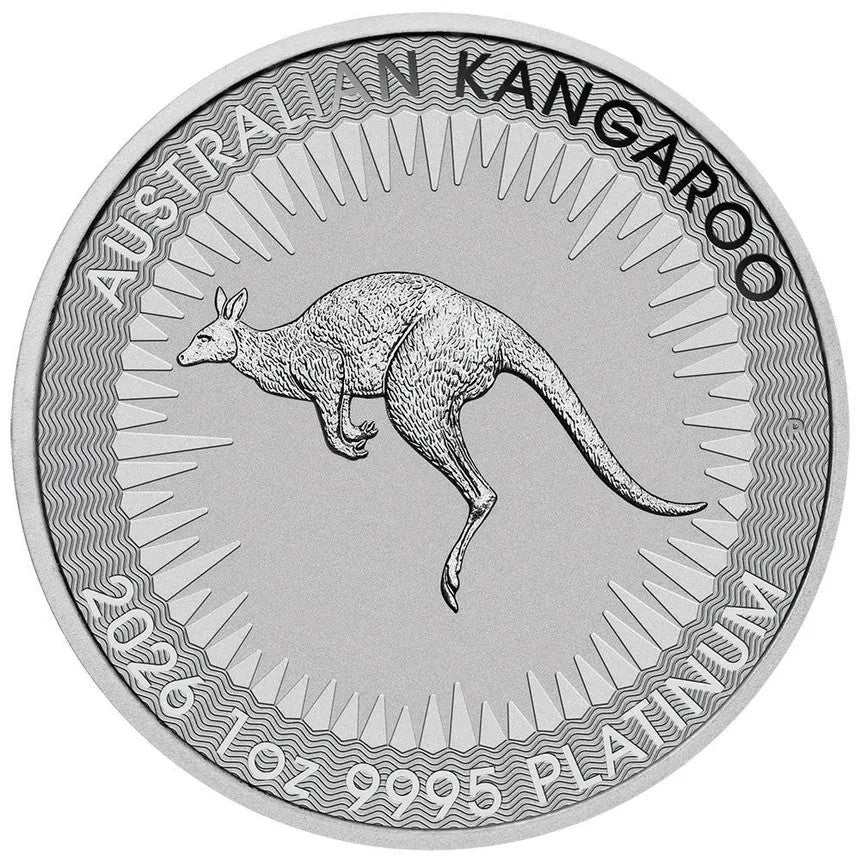 1 Oz Silver Coin Kangaroo Perth Mint 9999 Bullion0