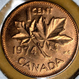 Canada 1974 BU Small Cent Penny - NumisFind
