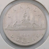 Canada 1984 Proof Voyageur Nickel Dollar - Perfect Condition0