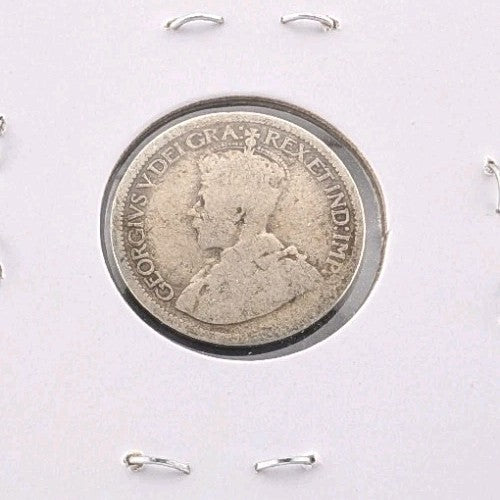 1914 Canada King George V Silver 10 Cents Coin1