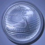 Canada 1976 Montreal Olympics 10 Ten Dollar Silver Coin - Stadium - 44.95g ASW - NumisFind