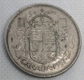 1957 50 Cents Canada Silver 50C Coin 0.8 Silver Coin - NumisFind