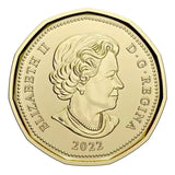 2022 coloured Oscar Peterson Canada one dollar loonie coin - NumisFind