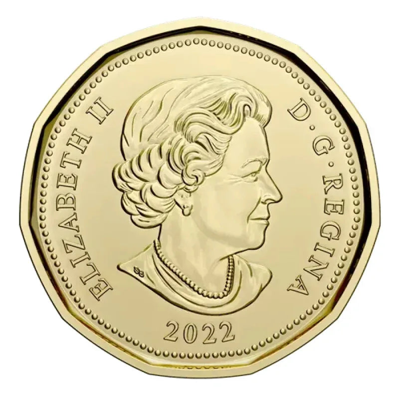 2022 coloured Oscar Peterson Canada one dollar loonie coin - NumisFind