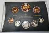 2005 Canada 8 Coin Silver PROOF Set w/ Gold Plated Silver Dollar - NO BOX - NumisFind