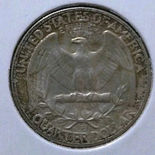 1956D 25C Liberty Quarter Dollar Us Silver Coin Circ - NumisFind