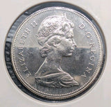 1968 Canadian Nickel Half Dollar 50 Cent Coin Canada1
