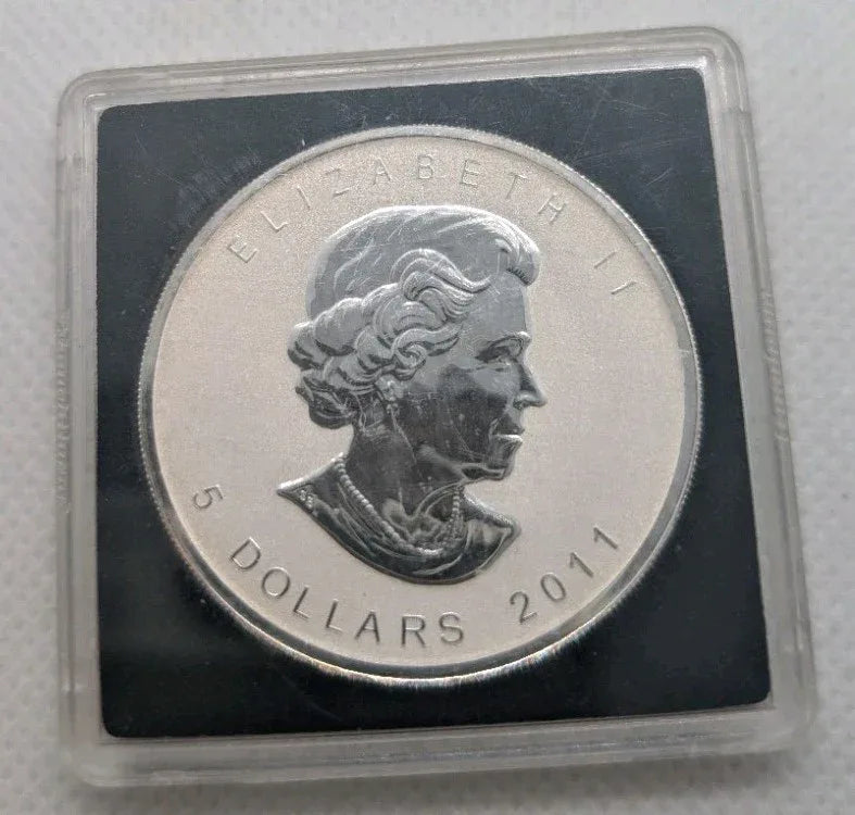 1 oz Silver Maple Leaf 2011 Fabulous 15 Privy Mark F15 CANADA 5$ HARD TO GET - NumisFind