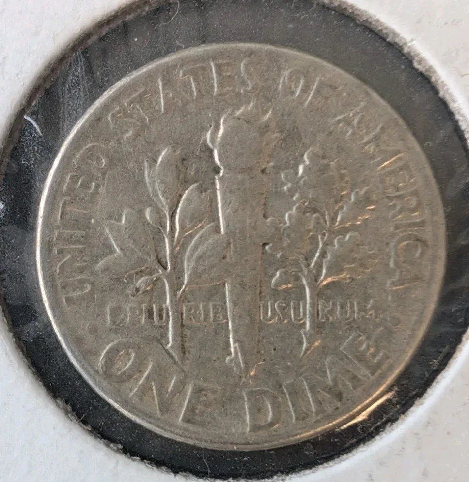 U.S.A. 1952 Roosevelt Silver Dime, 90% Pure Silver, Good Condition, FAST SHIP - NumisFind