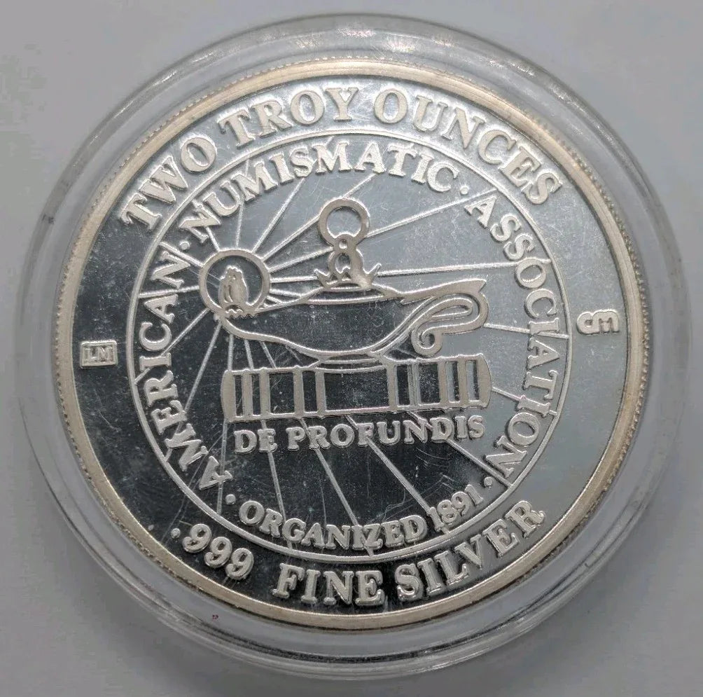Saturday Evening Post "The Debate” 2 oz .999 Fine Silver Art Round - NumisFind
