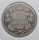 1900 Canada Silver Quarter 25 Cents - Queen Victoria - NumisFind