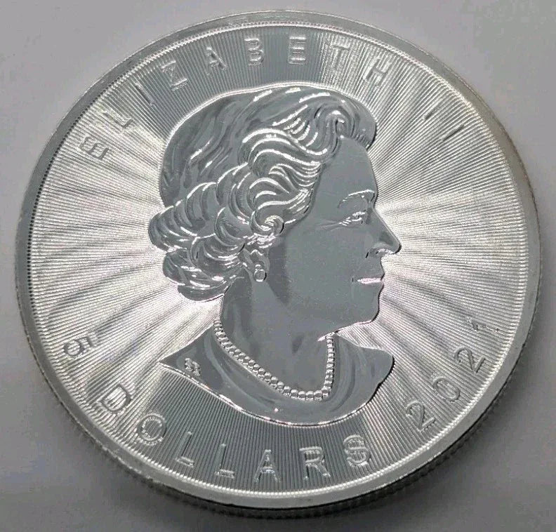 2021 Canada $5 Silver Maple Leaf Coin .9999 Pure 1 oz Fine Silver Bullion - NumisFind