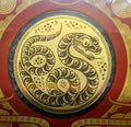 The Year of The Snake  1/1000 Oz 999 Gold Coin 1000 Francs Gabon Chad0