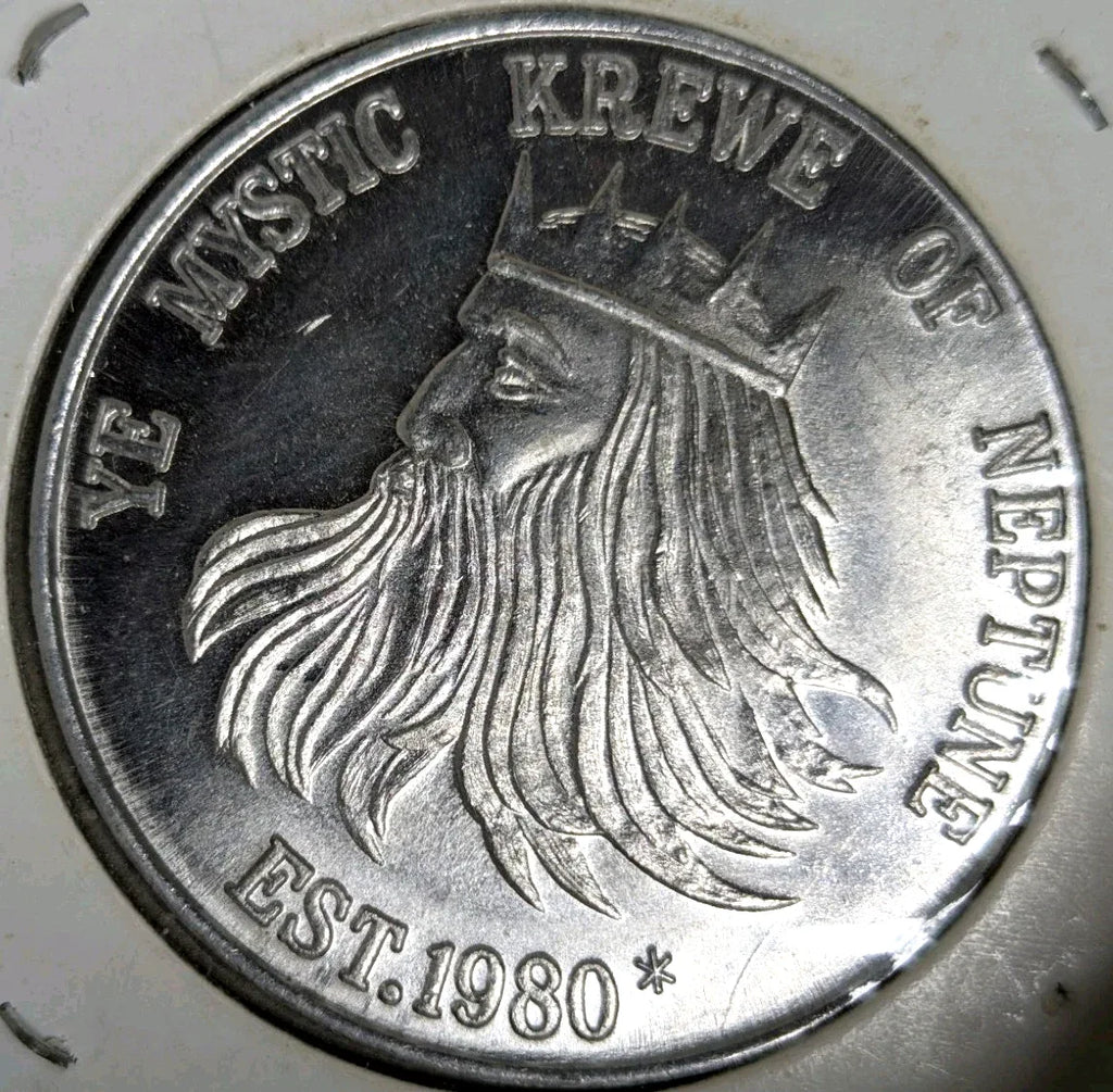 Token St. Petersburg Ye Mystic Krewe of Neptune Clearwater Florida's Suncoast - NumisFind