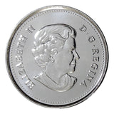 2011 CANADA 25 Cent Regular FALCON Quarter From Mint Roll UNC1