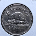 1950 Canada 5 Cent George VI Canadian Nickel Coin Five Cents - NumisFind