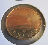 CANADA 1994 $1 dollar coin Almost Uncirculated SHIPPING LOW COST - NumisFind