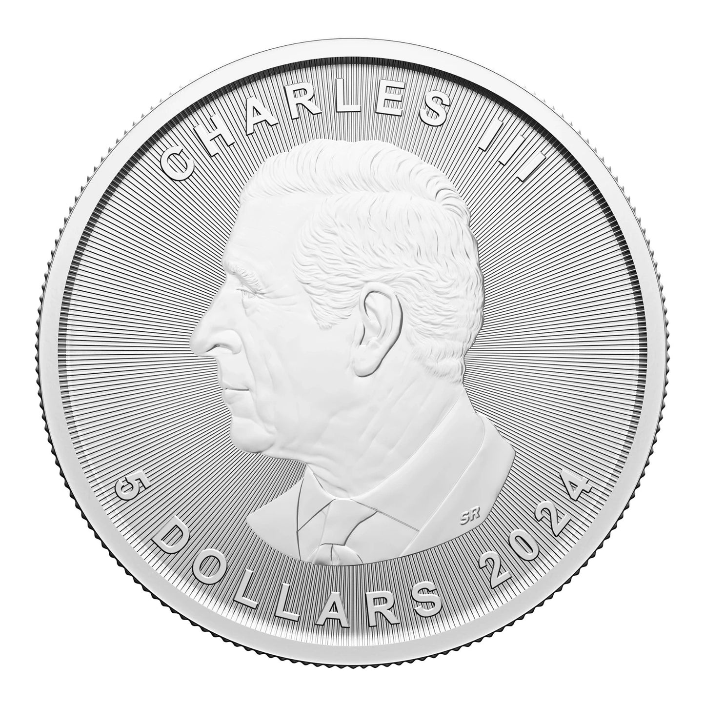 2024 $5 Treasured Silver Maple Leaf First Strikes: Congratulations Privy Mark2