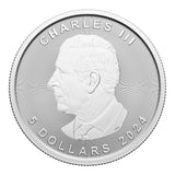 2024 $5 Treasured Silver Maple Leaf First Strikes: Congratulations Privy Mark2