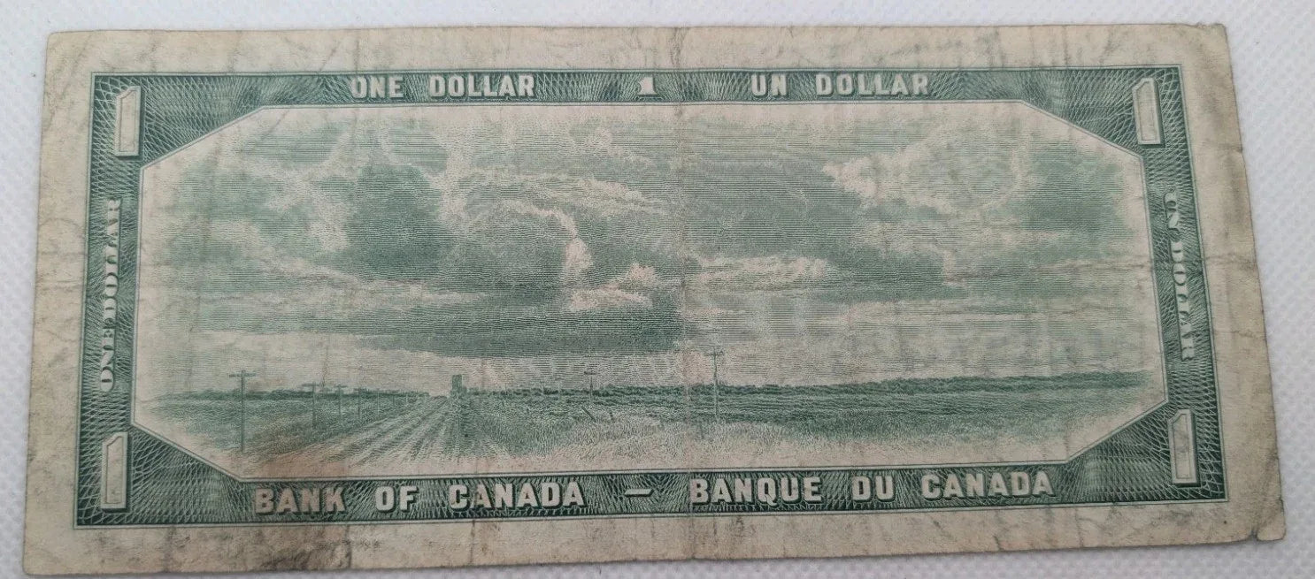 1954 Canada $1 Dollar Banknotes lot of 4 Include All Signatures Circulated - NumisFind