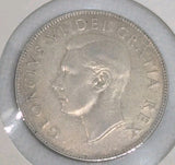 1949 CANADA SILVER 50 CENTS COIN - 0.8 Silver coin1