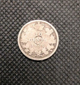 Low mintage 1900 Canada Silver Dime Heavily circulated - 0.06 oz of silver0