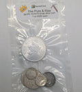 2 Oz Silver Coin Pack Bags The Pure And The Raw ️ 1 Pure Oz & 1 Scrap Oz ASW - NumisFind