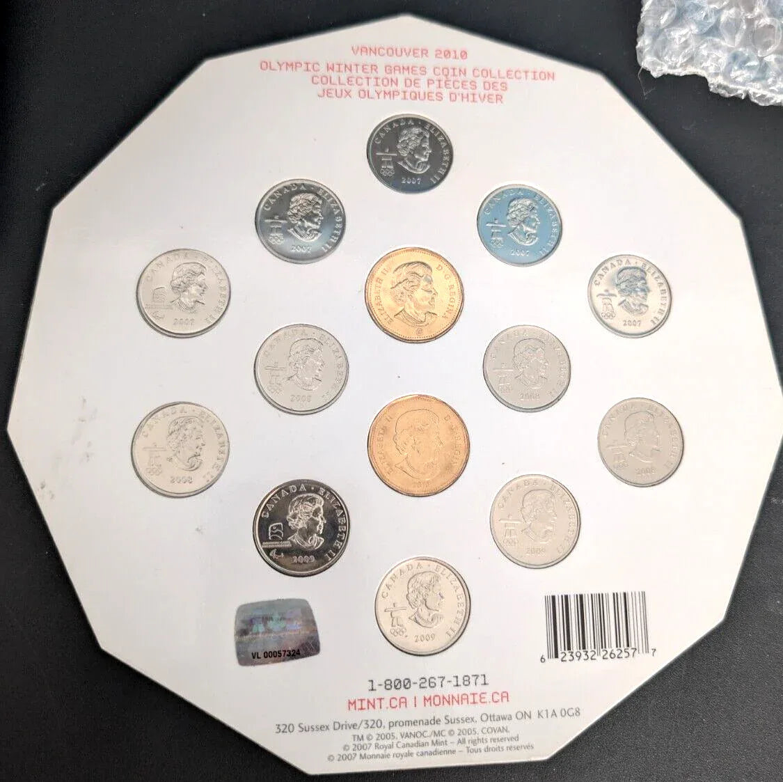 2010 VANCOUVER OLYMPIC WINTER GAMES COIN COLLECTION, 14 coin set - NumisFind