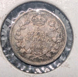 1904 Canada  Silver 5 Cents Silver Coin0