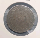CANADA - 1912 Large Canadian 1 Cent Penny - F-120