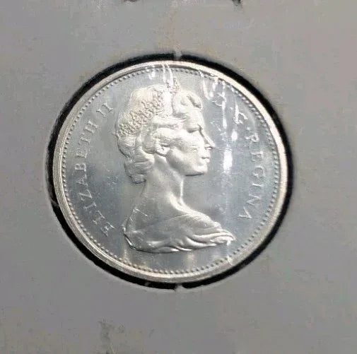 1965 Canadian 25 Cents .800 Silver QuarterDollar Queen Elizabeth II - UNC - NumisFind