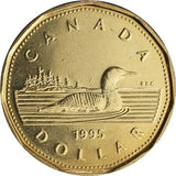 Regular Canada 1995 UNC Uncirculated Loonie - NumisFind