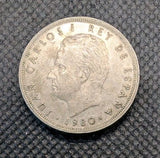 1980 SPAIN 25 PESETAS1