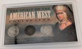 Spirit Of The American West Collection - Buffalo + liberty nickel - Indian penny0