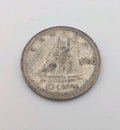 1938 Canadian Silver 10 cent Dime King George V0