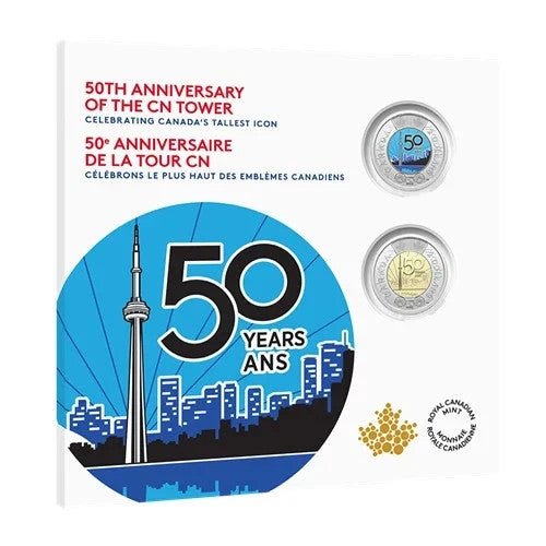 2026 Commemorative Collector Keepsake Card 50th Anniversary of the CN Tower0