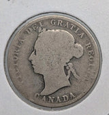 1900 Canada Silver Quarter 25 Cents - Queen Victoria1
