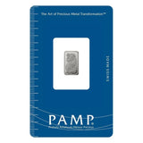 1g .995 fine PAMP Platinum Bullion Bar. Solid pure platinum for investment/gift - NumisFind