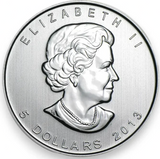 2013 Canada $5 Dollars 1oz .9999 Silver BU Buffalo Wildlife Series Coin1